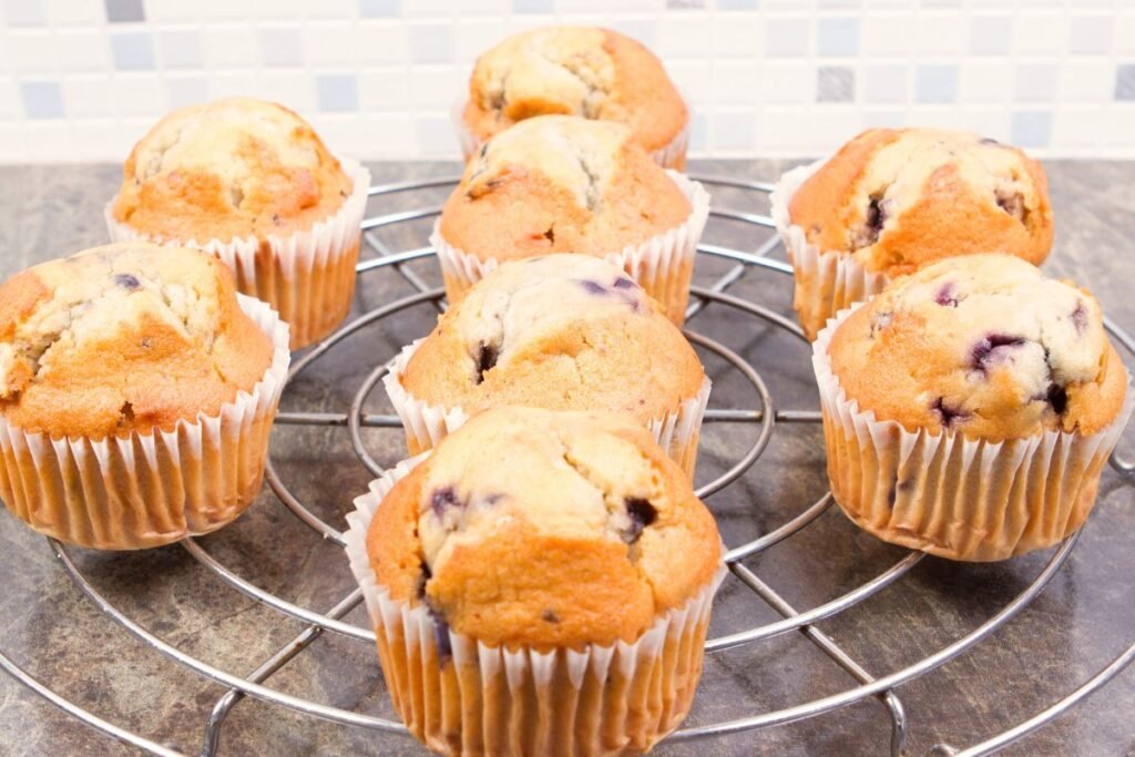 Μάφινς με βατόμουρο