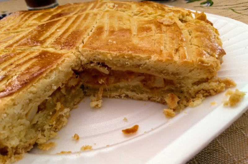 Kρεατόπιτα με φύλλο κρούστας